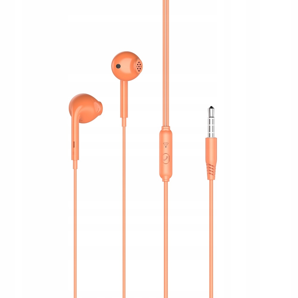 

Xo Słuchawki przewodowe EP28 jack 3,5mm pomarańczo