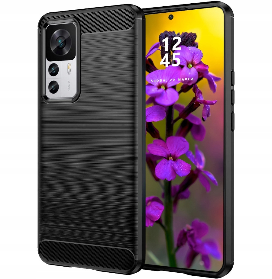 

Etui do Xiaomi 12T Pro Pancerne Karbon Szkło