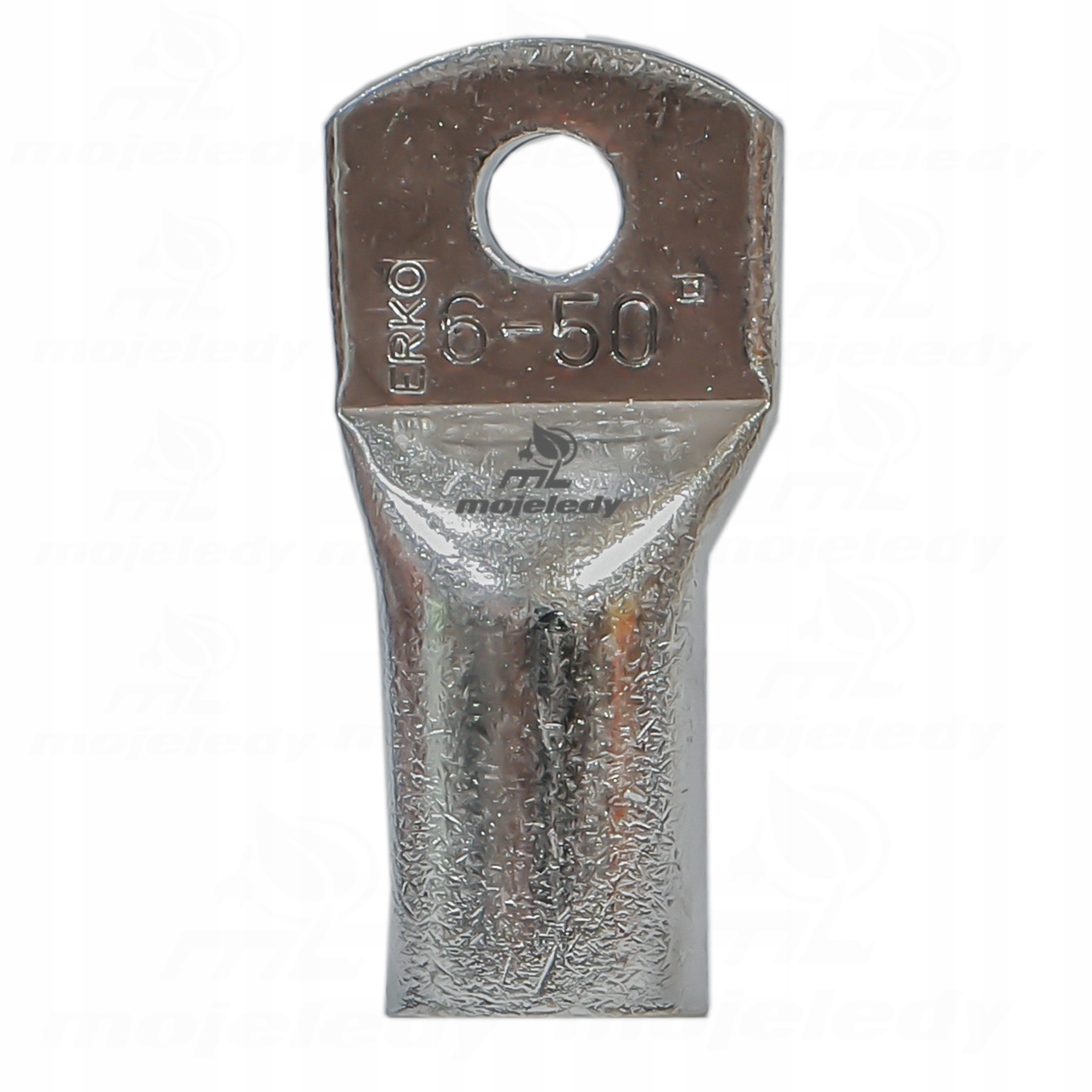 1x Końcówka kablowa oczkowa CU 50 mm M6 KCS Kod producenta 1.MLKCS_6-50/1