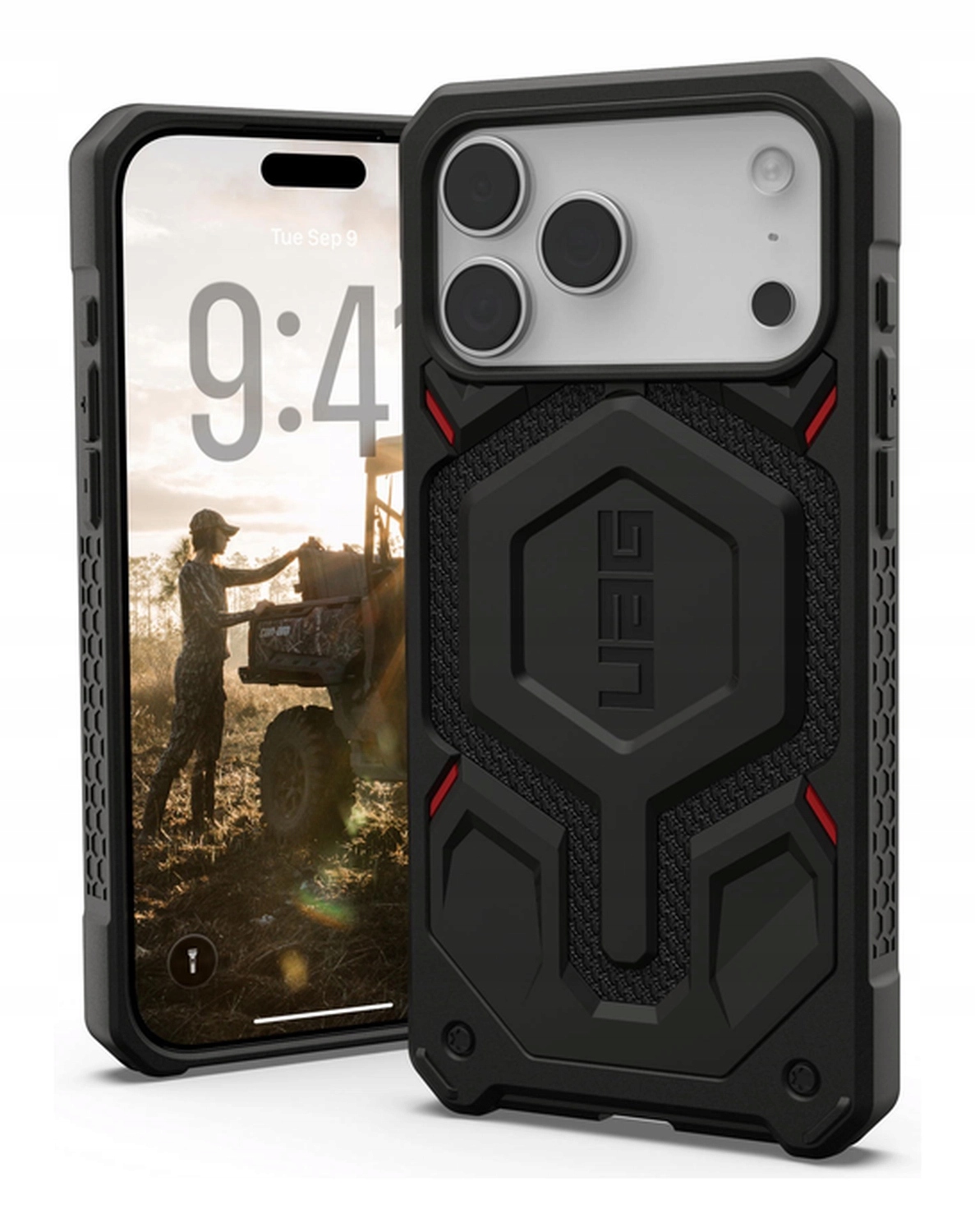 Uag Monarch Pro MagSafe Kevlar puzdro Pancierové puzdro pre iPhone 17 Pro