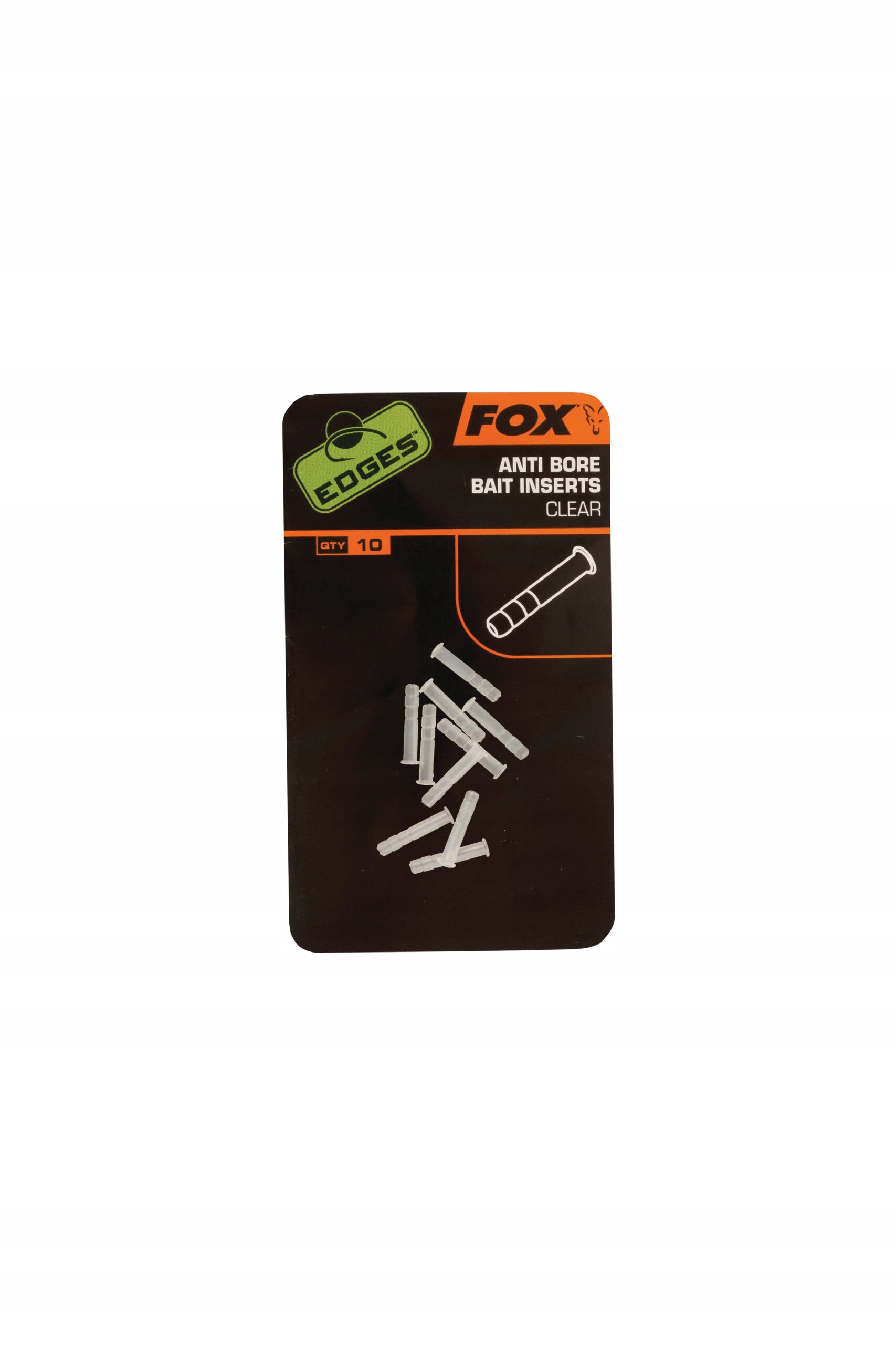 Fox Edges Anti-bore Bait Inserts Clear CAC539