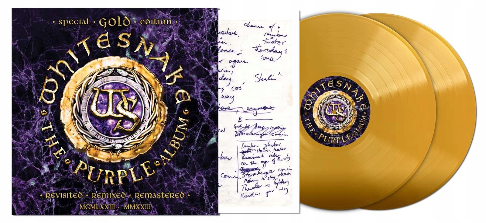 Whitesnake The Purple Album: Special Gold (gold 2LP)