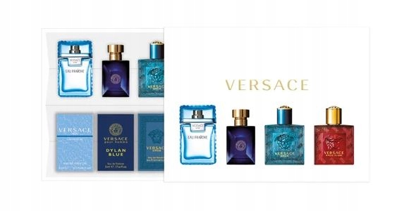 Versace Miniature Collection Zestaw Perfum dla Mężczyzn z Niemiec
