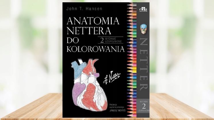 ANATOMIA NETTERA DO KOLOROWANIA JOHN T.HANSEN ISBN 9788366548695