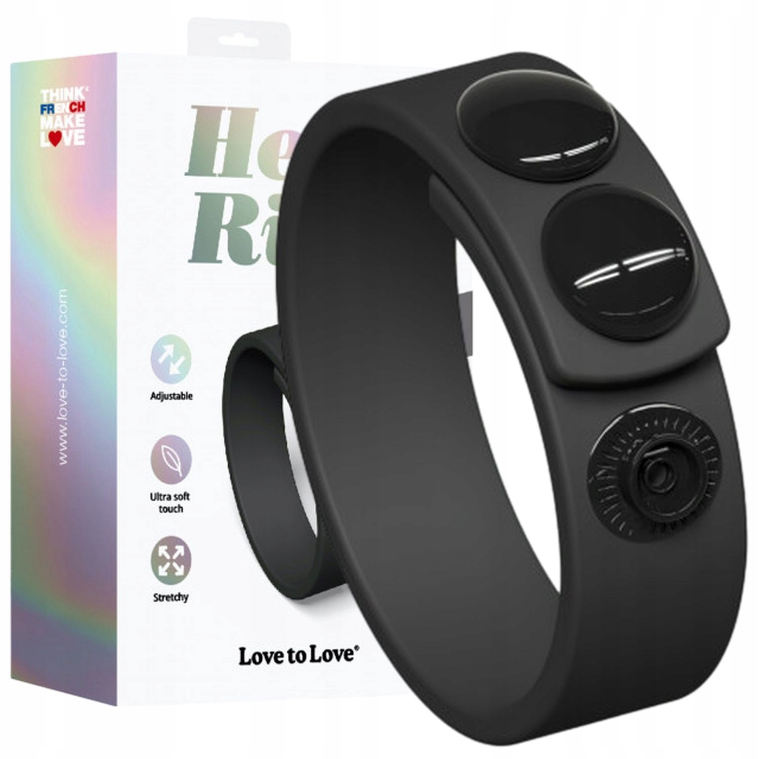 

Love to Love Hero Ring Opaska uciskowa na penisa,