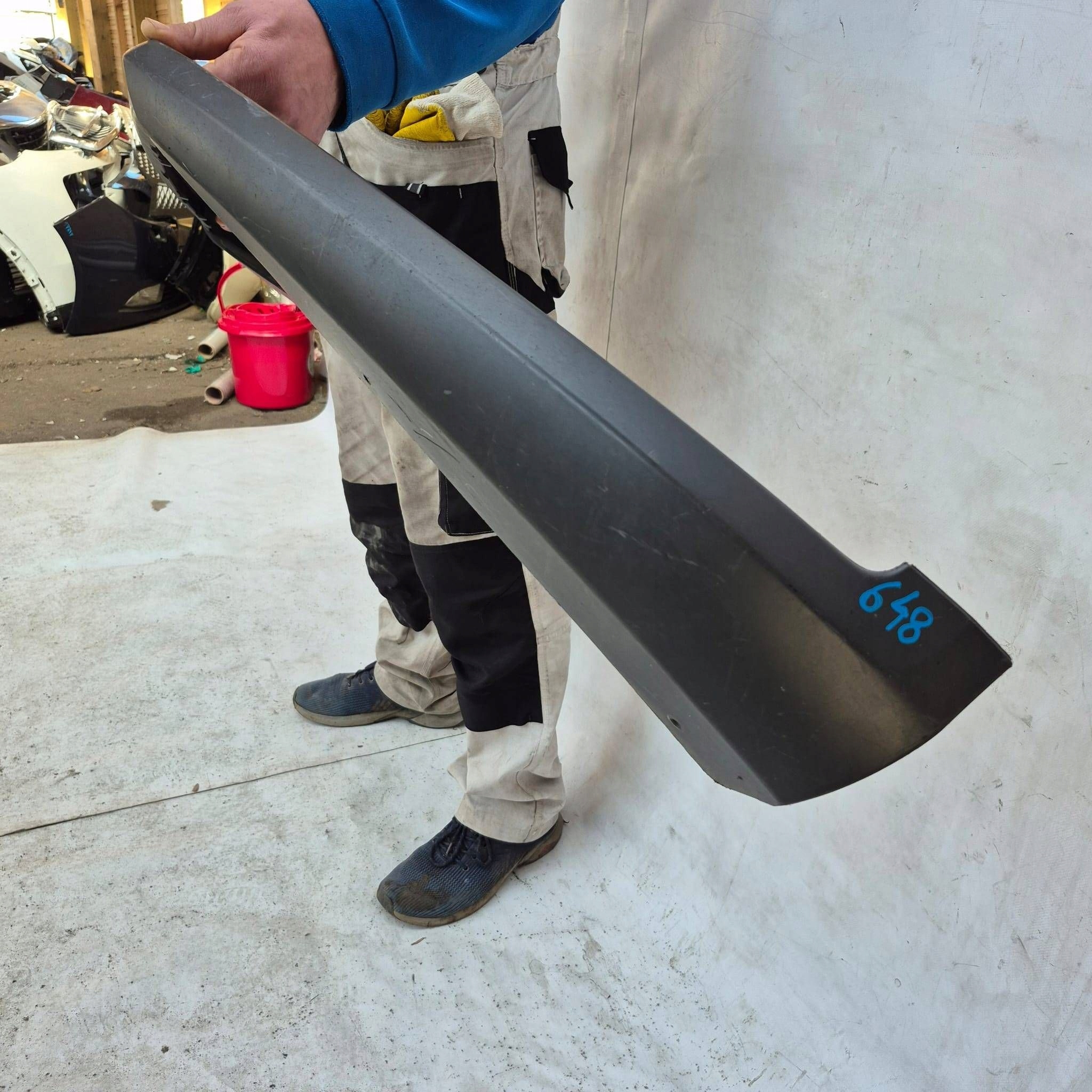 VW PASSAT B7 ALLTRACK spoiler of a bumper front front 3AA805903A