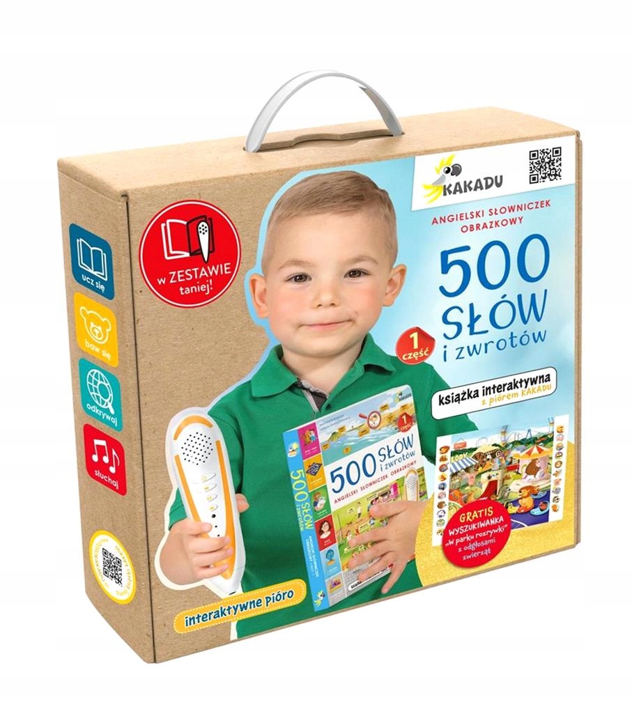 MÓWIĄCA KSIĄŻKA INTERAKTYWNA 500 SŁÓW I ZWROTÓW MARTA..