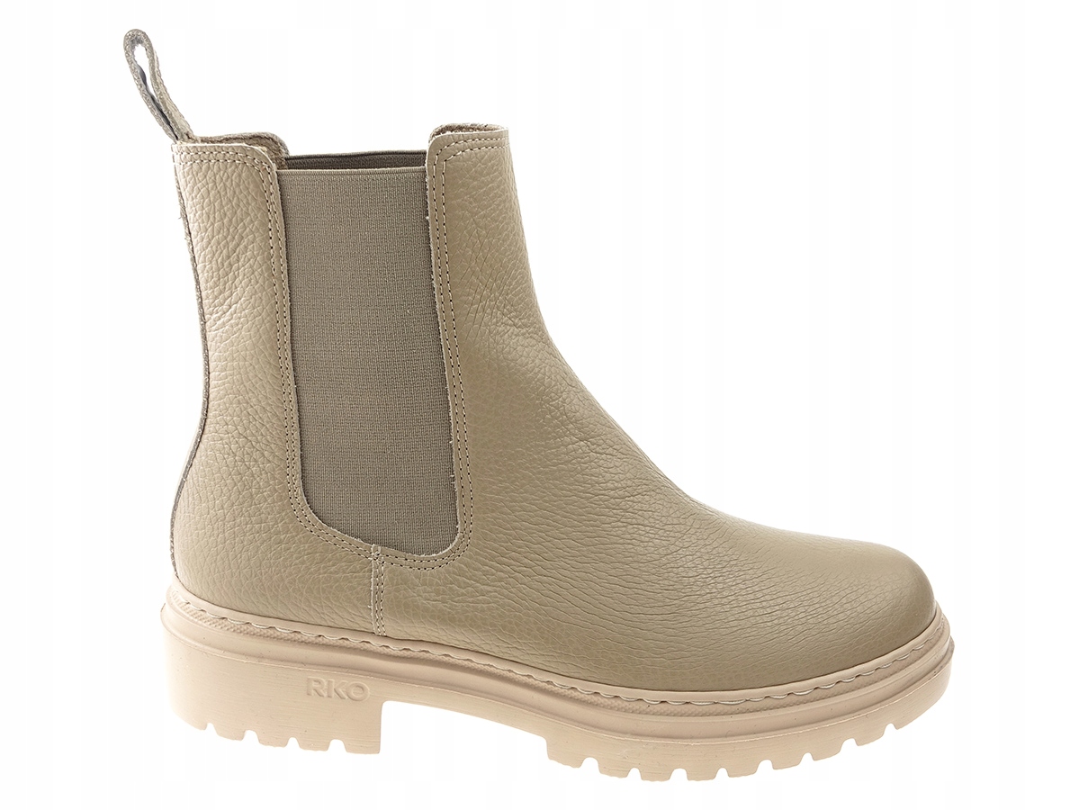 

Ryłko botki buty sztyblety 2XVT8 beż skóra New 39
