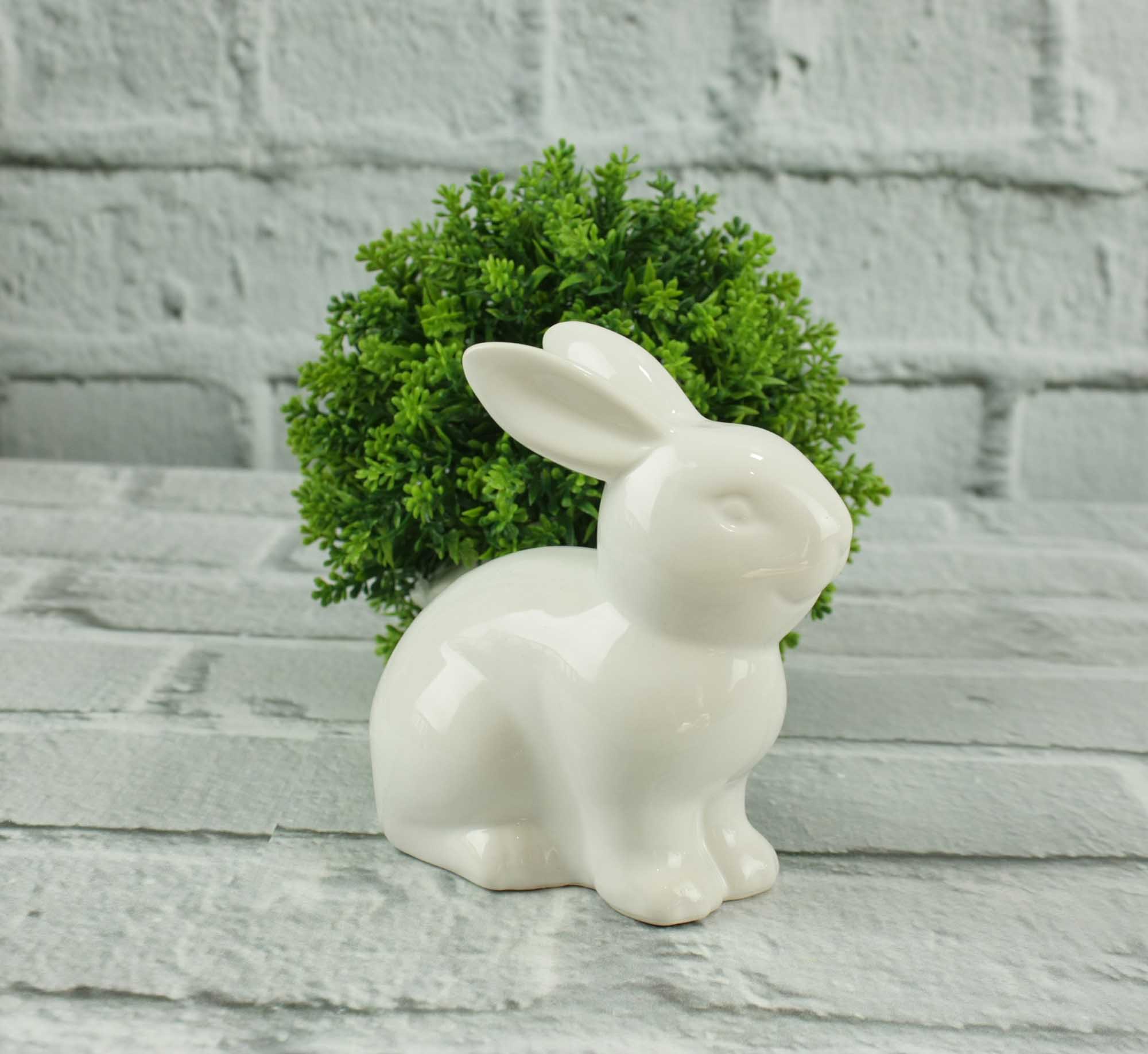 Zając zajączek królik biały H13 DEcodomi Marka Polnix