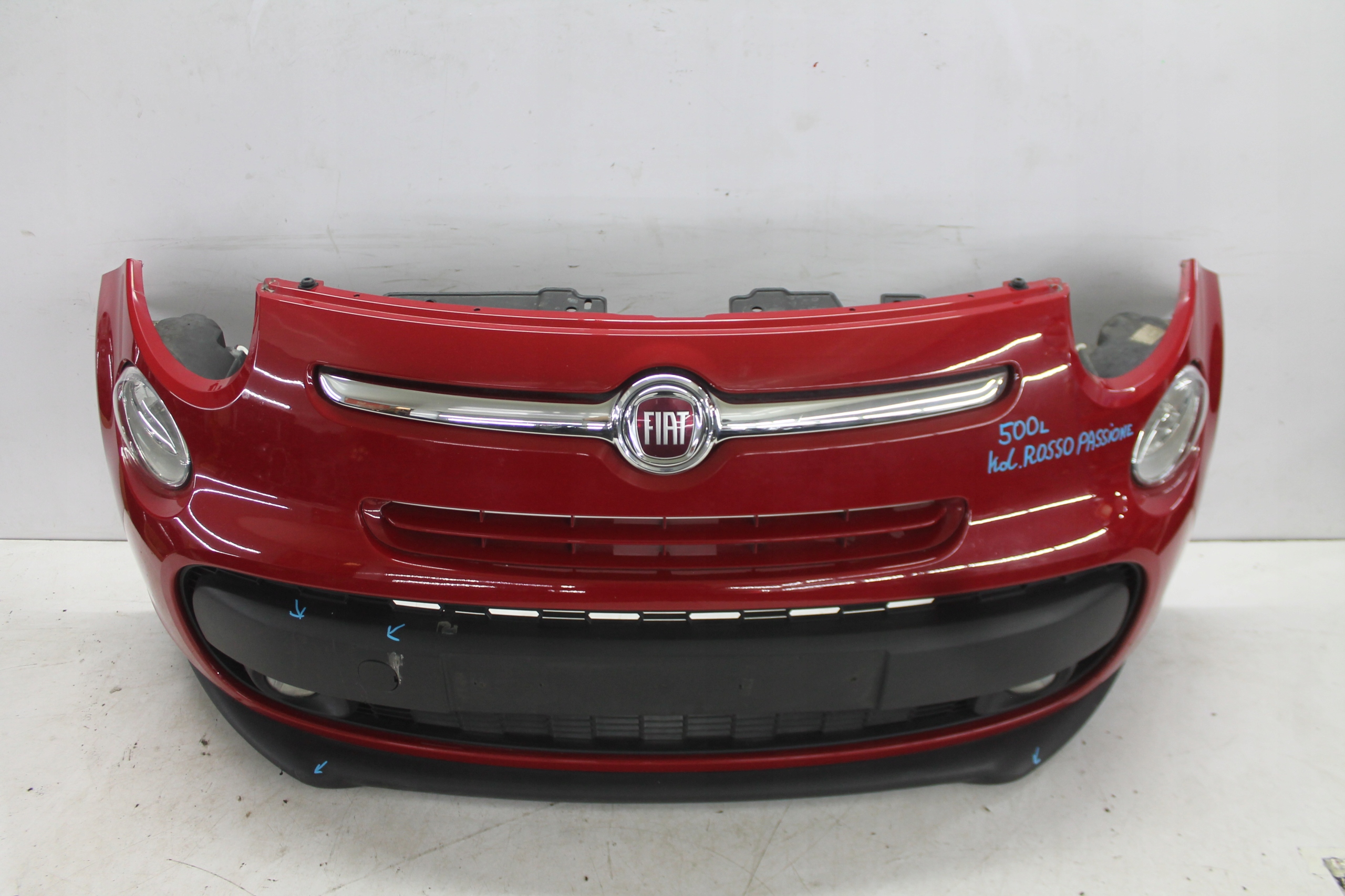 bumper front front ROSSO PASSIONE FIAT 500L 12