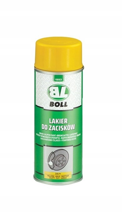 

Boll-lakier Do Zacisków Żółty 400ML