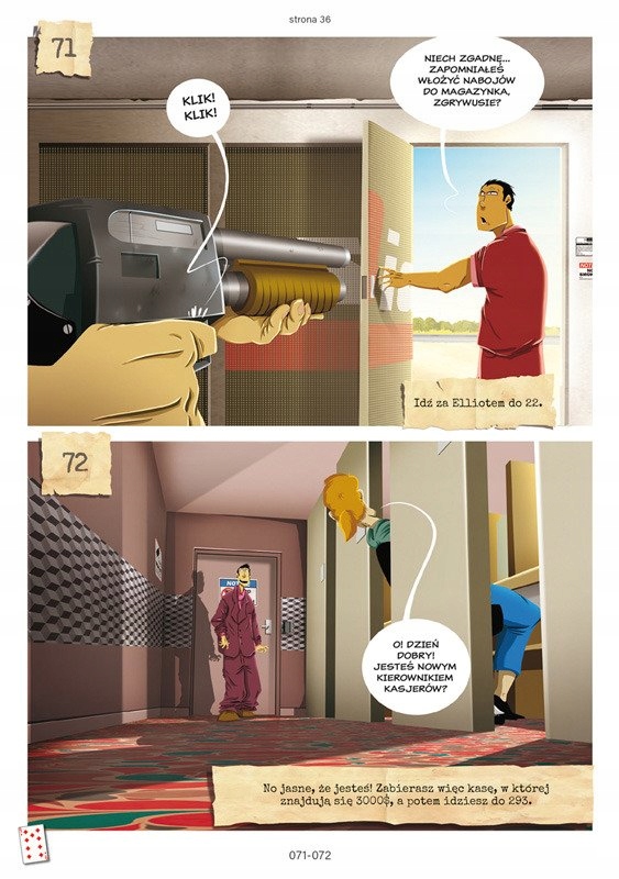 Komiks paragrafowy TO JEST NAPAD Gra DZIECI Fox Autor Shuky