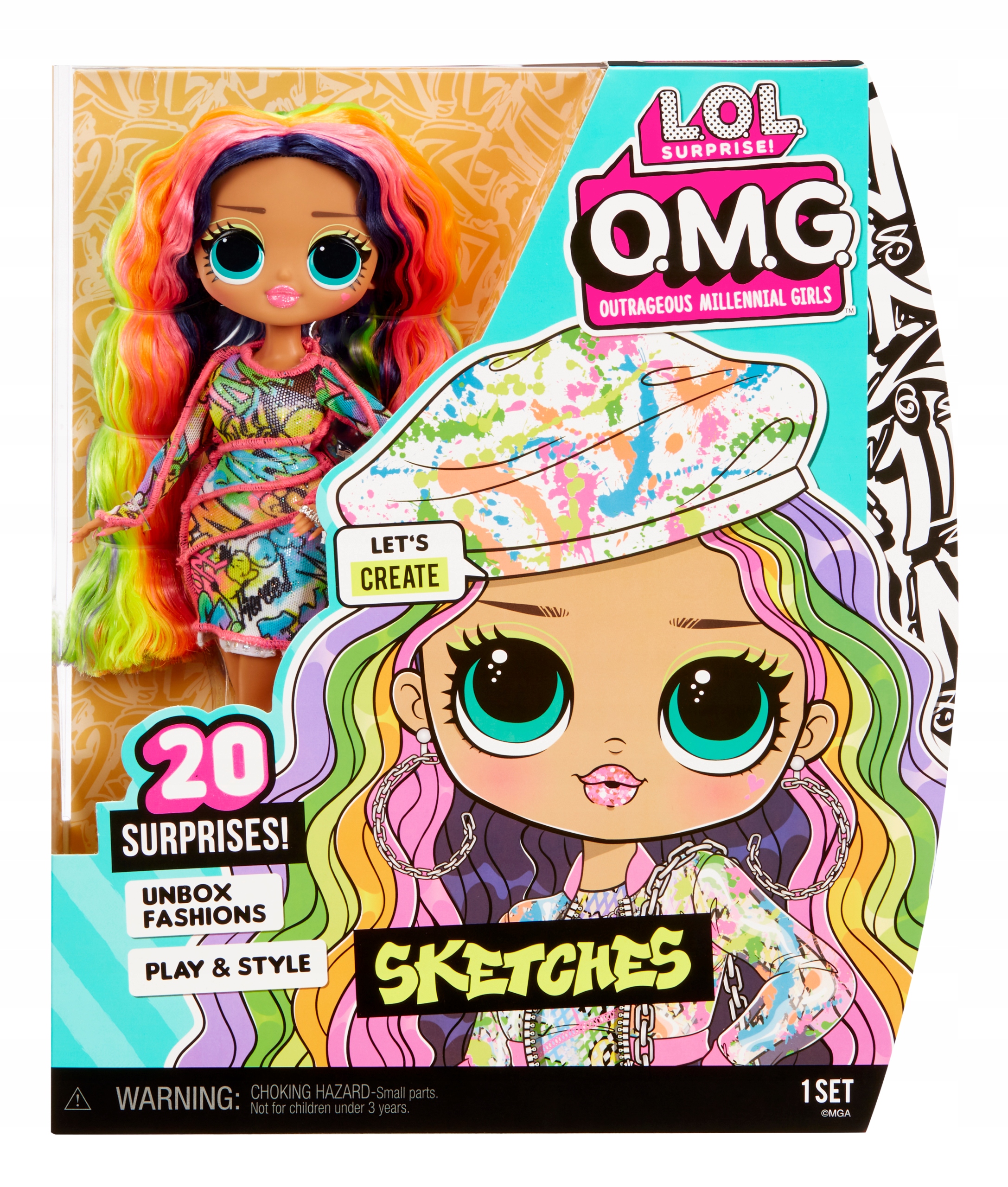 

Lol Surprise Omg Lalka Sketches Seria 6 581857