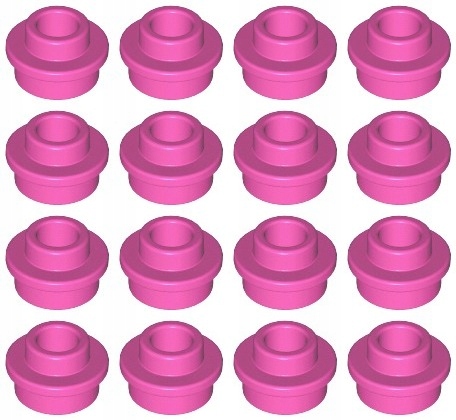 

Lego 85861 1x1 różowa ciemna Nowa (2g) 16 szt.