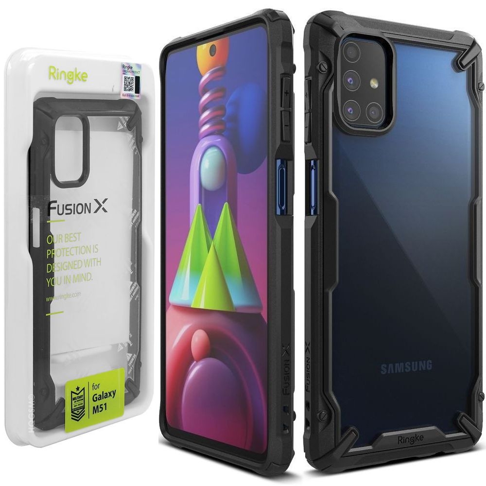 

Mocne Etui Plecki Ringke Fusion X do Galaxy M51