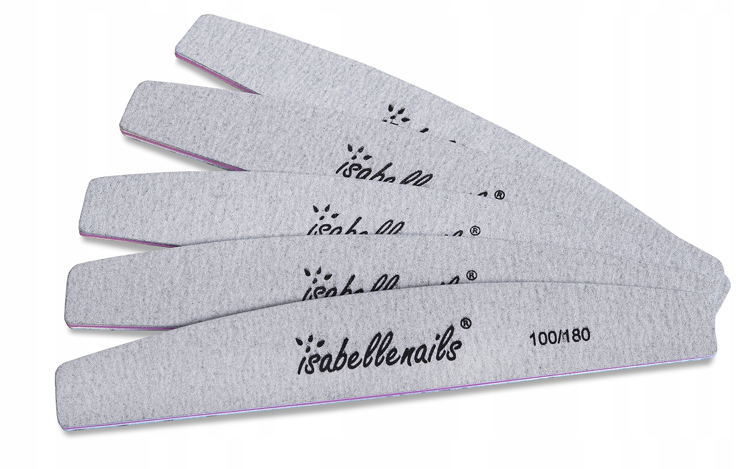 10 x PILNIK DO PAZNOKCI ŁÓDKA ZEBRA 100/180 (CS)