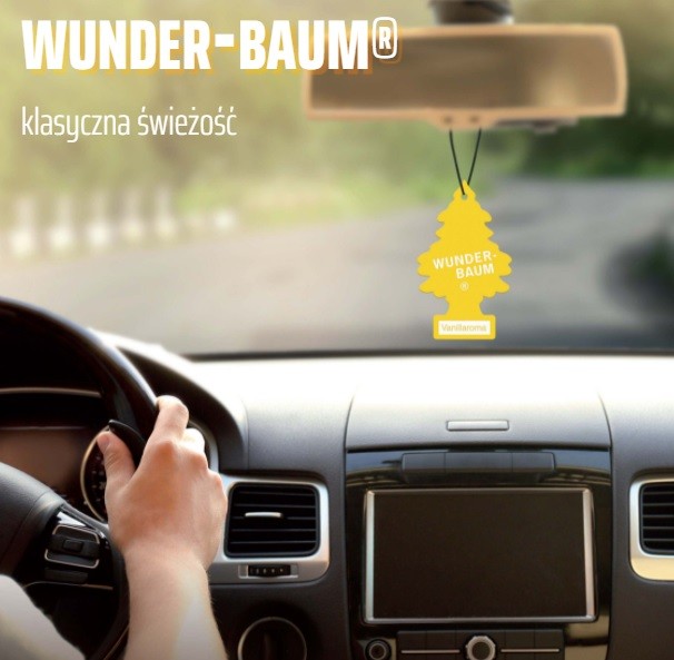 WUNDER BAUM CHOINKA DRZEWKO ZAPACHOWE CYTRYNA Rodzaj zawieszki