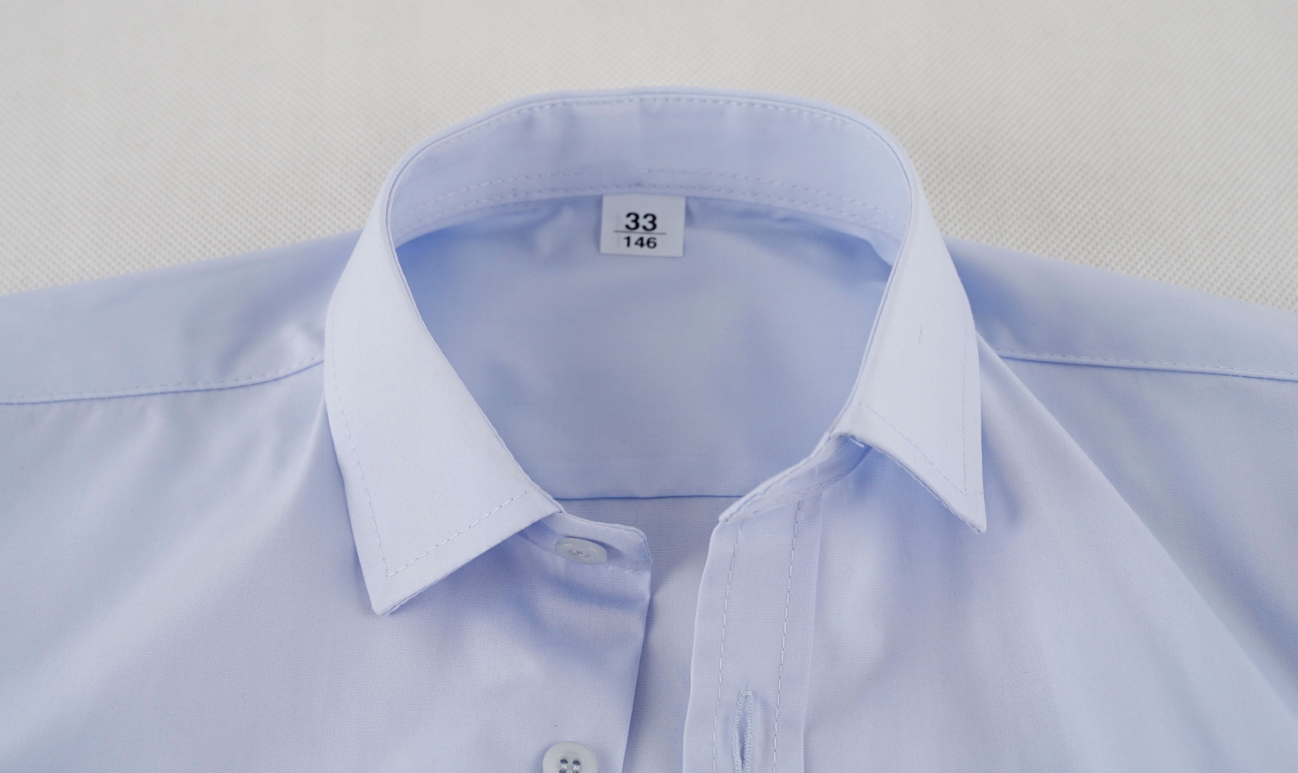 Chłopięca koszula zapinana z kołnierzem niebieska regular Biks PL _158 Marka Inna marka