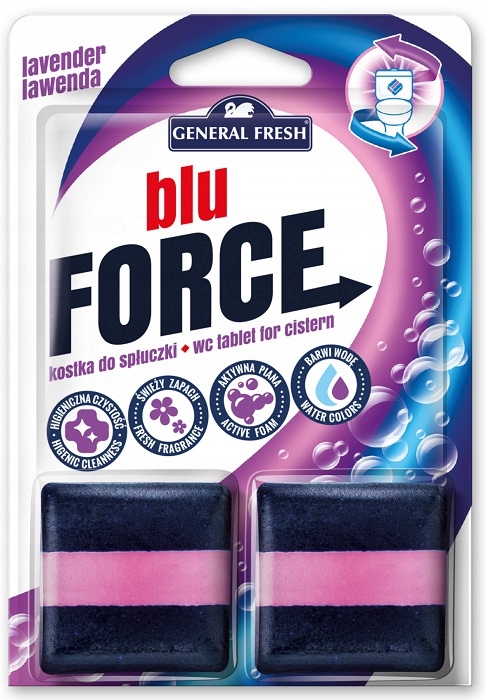 

General Fresh Force Kostka do spłuczki Lawenda x 2