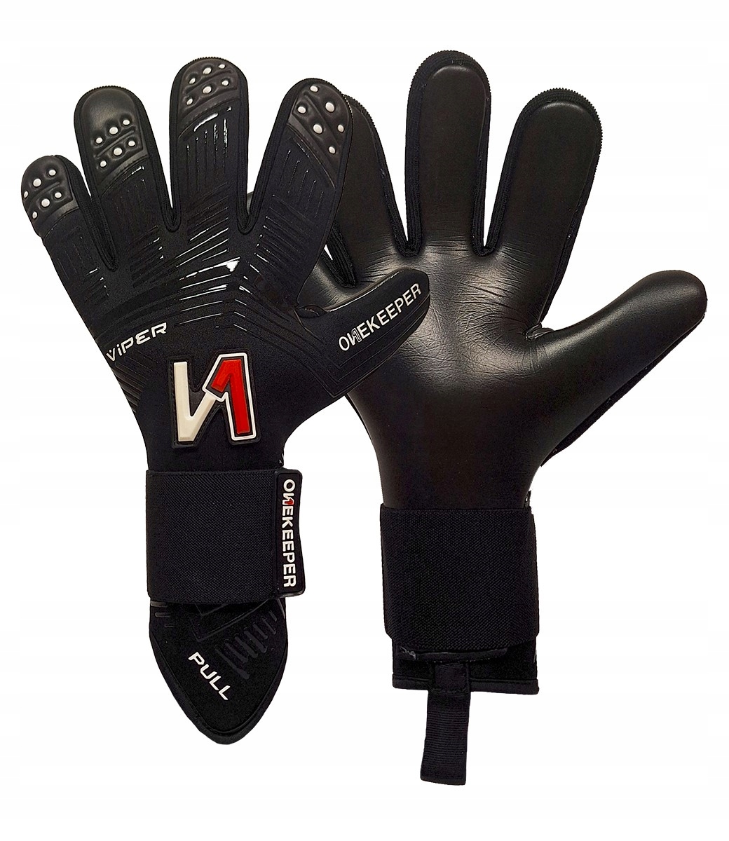 Rękawice Bramkarskie Onekeeper Viper Black r.9