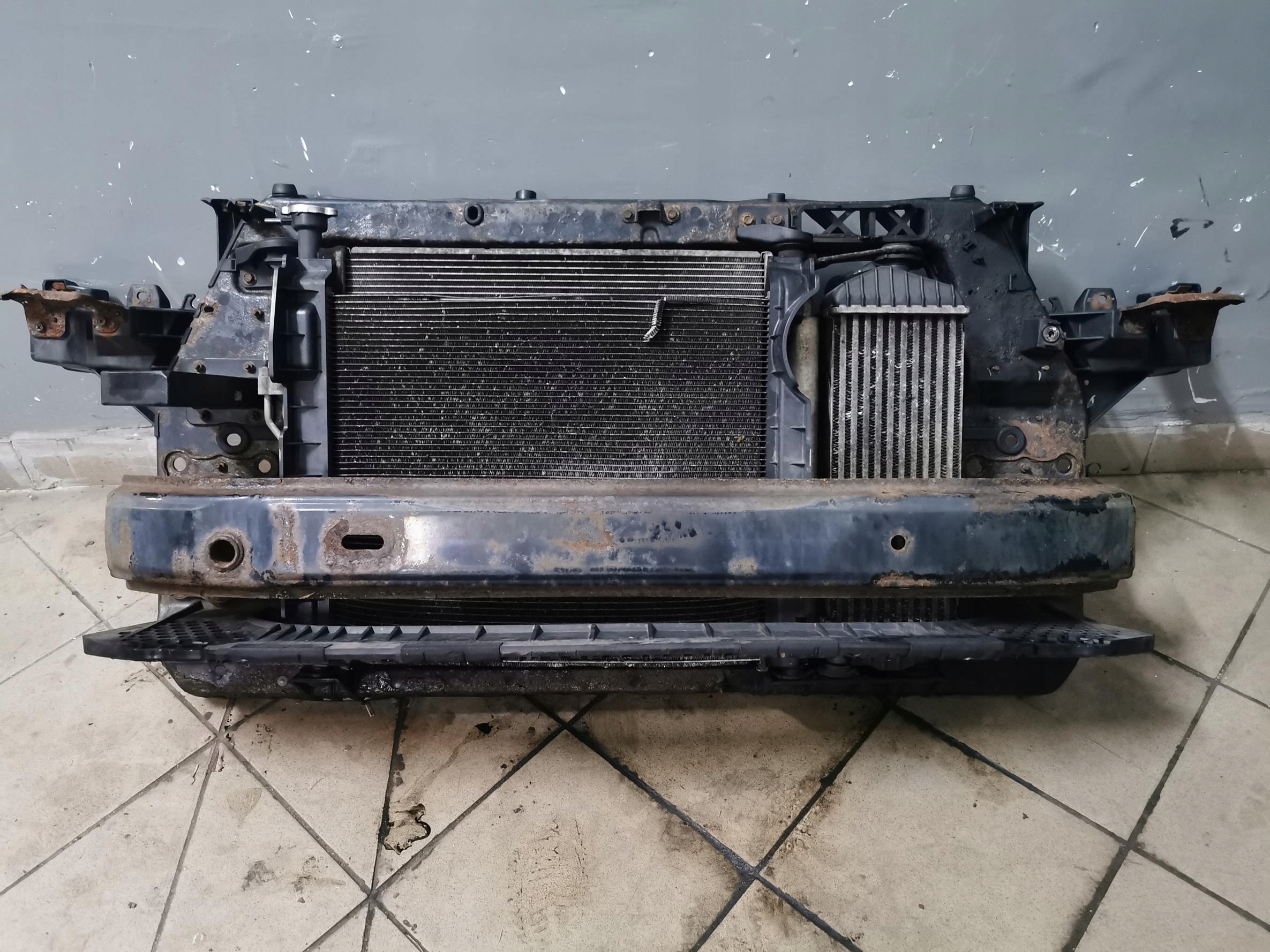 support panel for radiators complete HYUNDAI IX35 1.7 CRDi 116KM