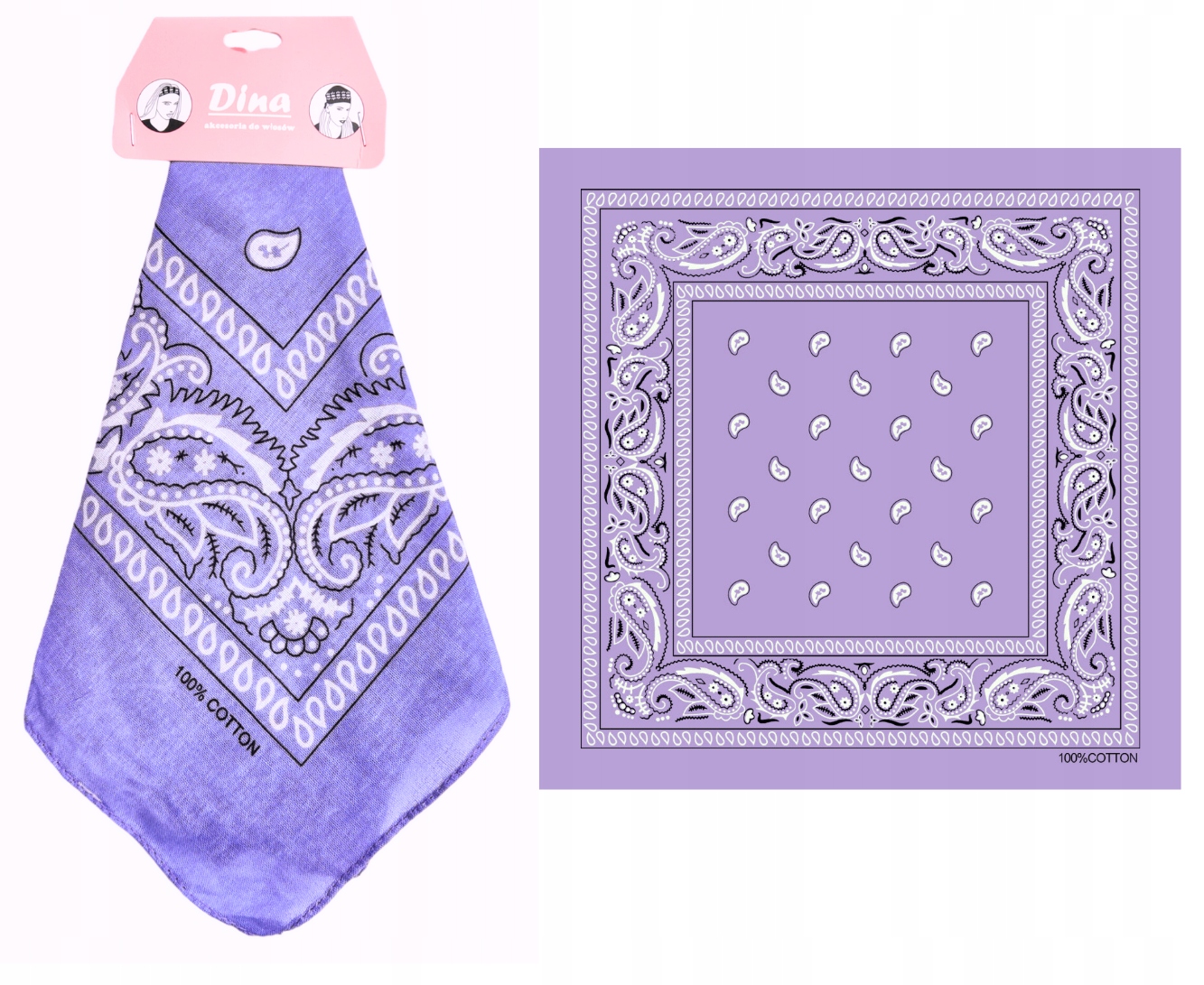 BANDANA BANDAMKA Chusta Chustka kolorowa