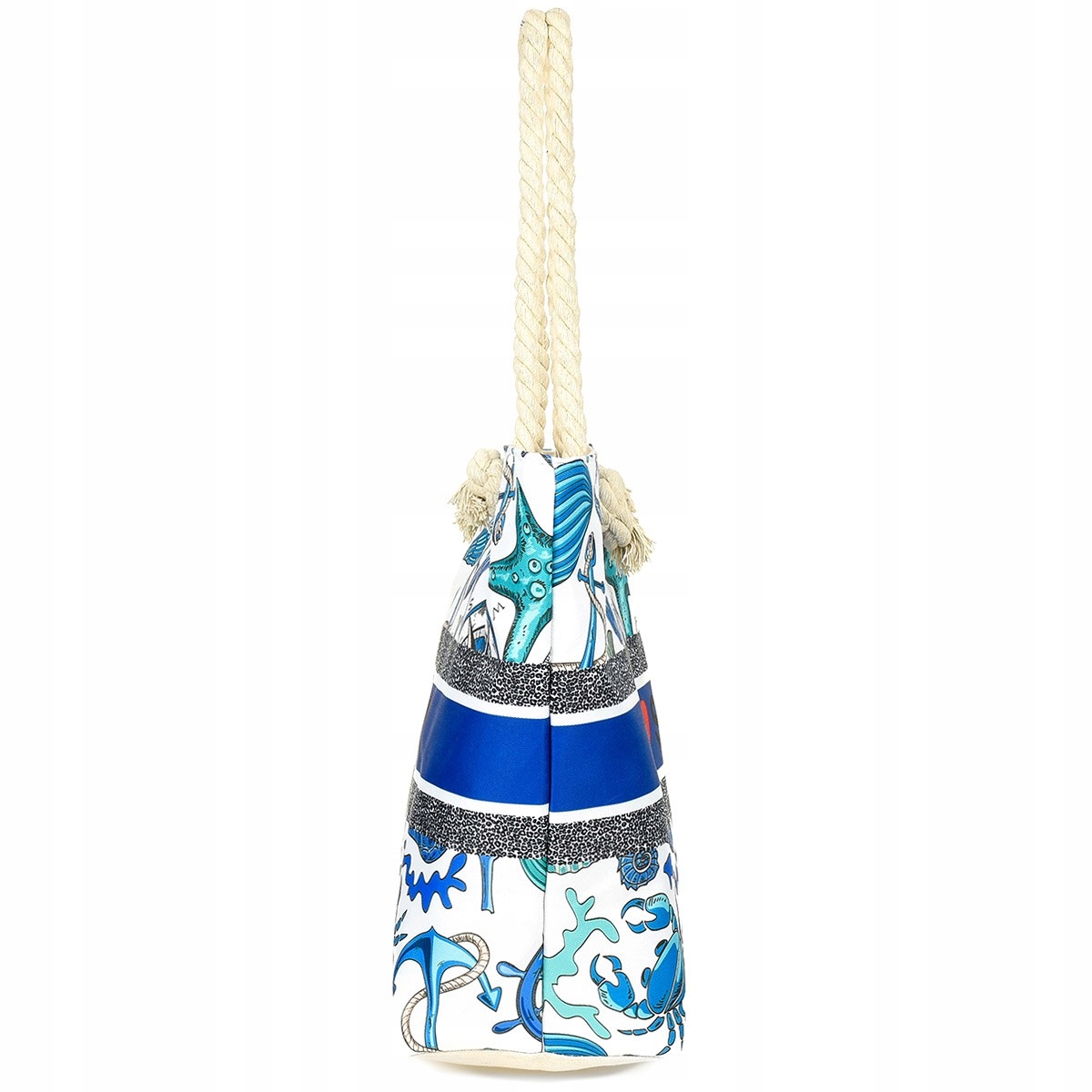 Pojemna torba plażowa na plażę torebka lekka Model Tor731