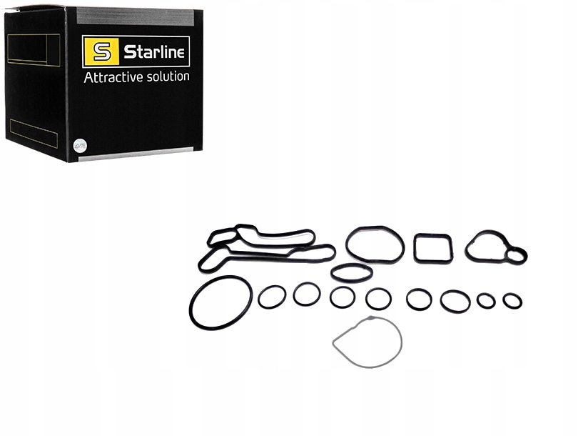 STARLINE KOMPLET USZCZELEK CHŁODNICY OLEJU GM