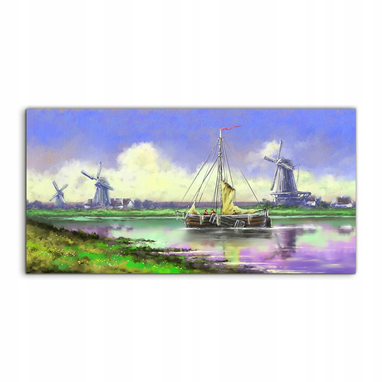 

Obraz akrylowy 140x70 na ścianę Morze Rybak Statek