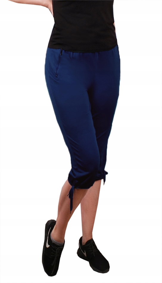 SPODNIE RYBACZKI z kieszonkami 8164 granat 44 XXL Marka inna