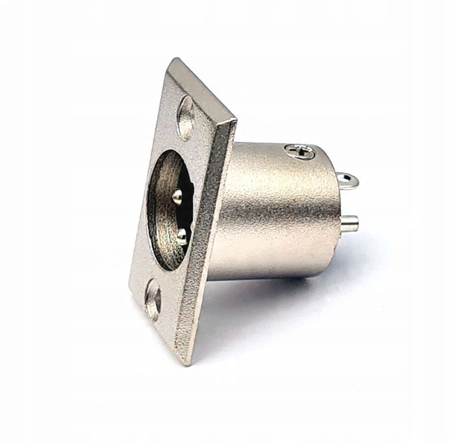 

Złącze Xlr 3 Pin Wtyk Gniazdo Panel Męski prostoką