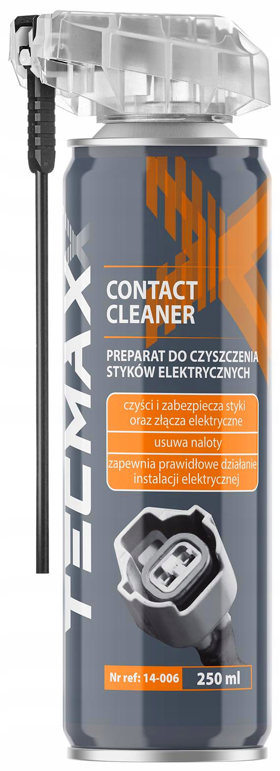 TECMAXX CONTACT CLEANER CZYSZCZENIE STYKÓW 250ml