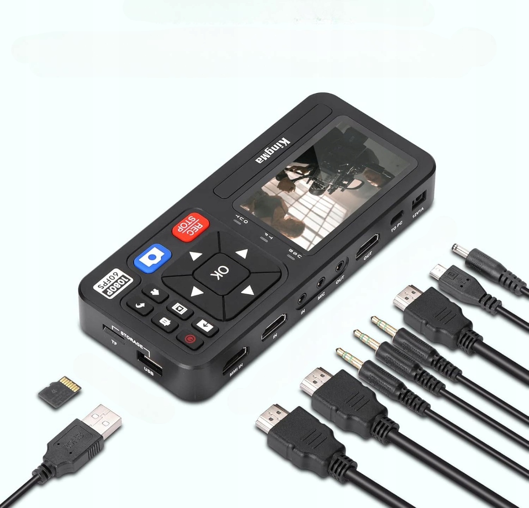 Videorekordér Digitálny Záznamový Záznamník 1080P Hd Kingma KM-YK980