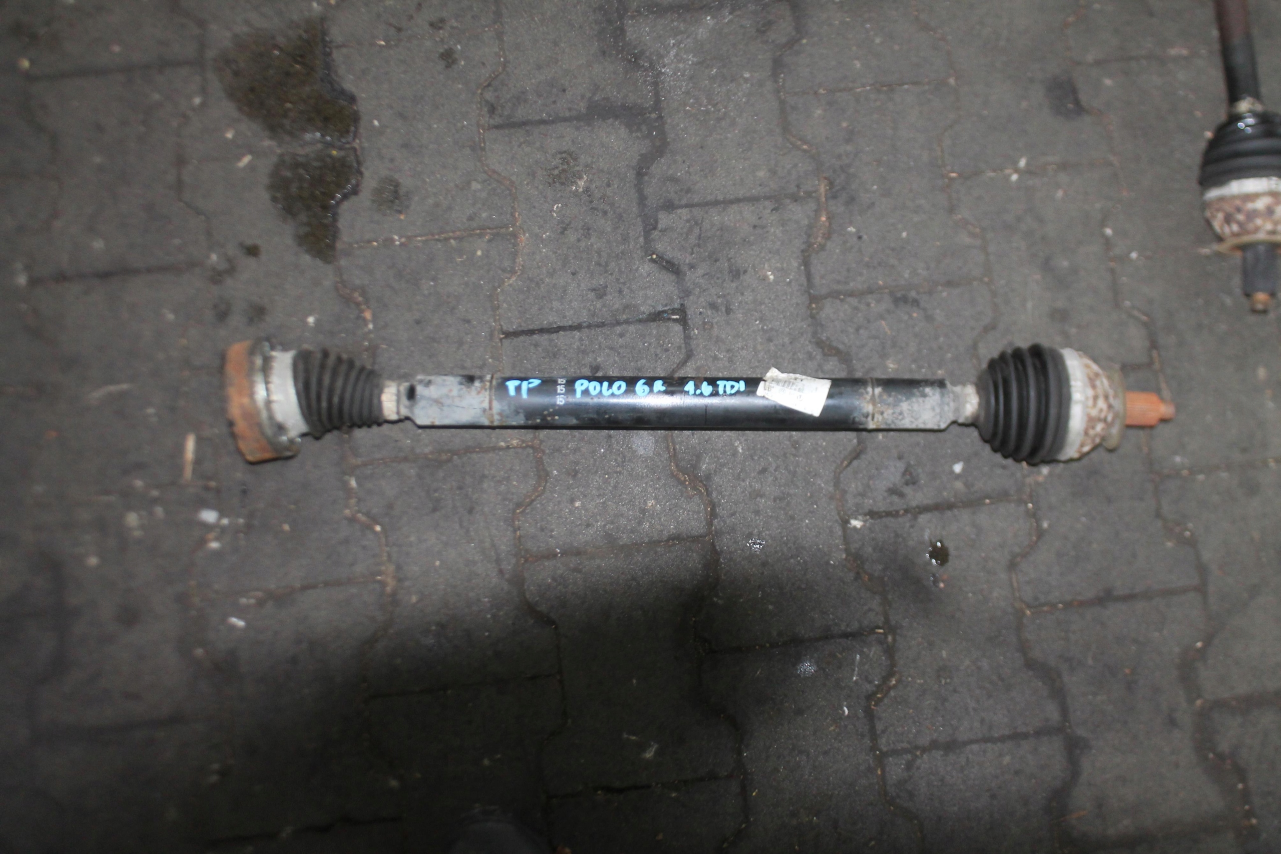 semi-axis right front right front VW POLO 6R 1.6 TDI 09-14
