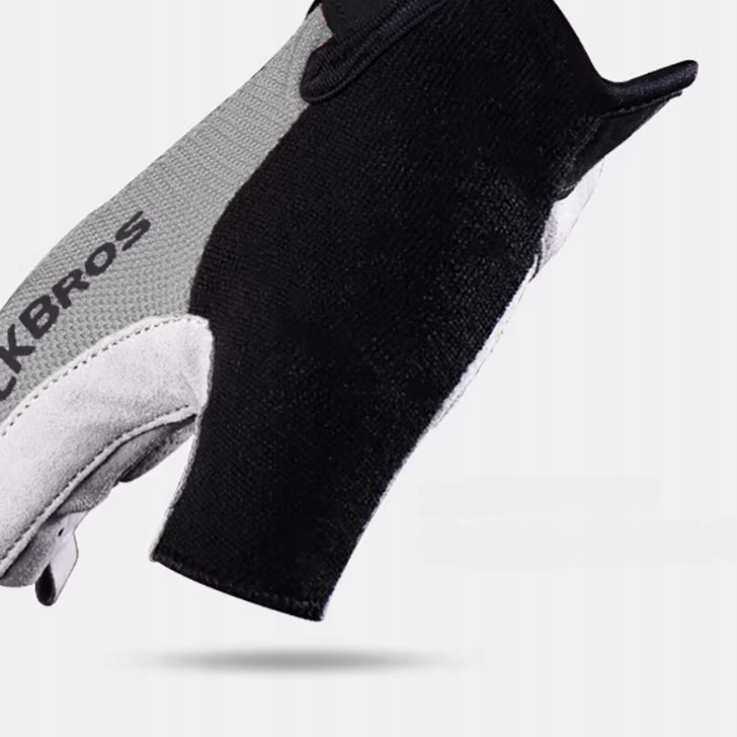 RĘKAWICZKI ROWEROWE BEZ PALCÓW ŻELOWE RĘKAWICE NA ROWER KRÓTKIE ROCKBROS M Model Rockbros RĘKAWICE NA ROWER KRÓTKIE SZARE M