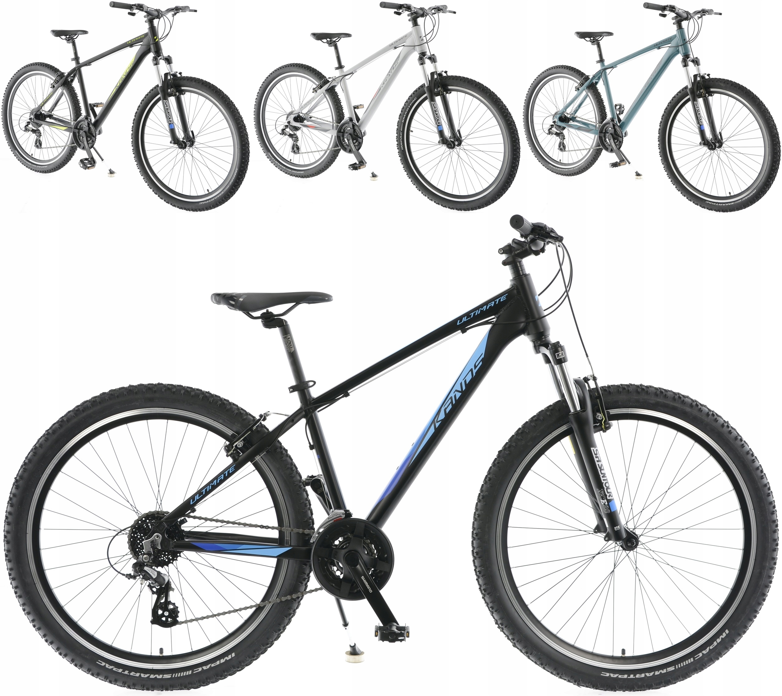 Rower MTB 27,5 KANDS ULTIMATE 16 czar nieb V1 R22