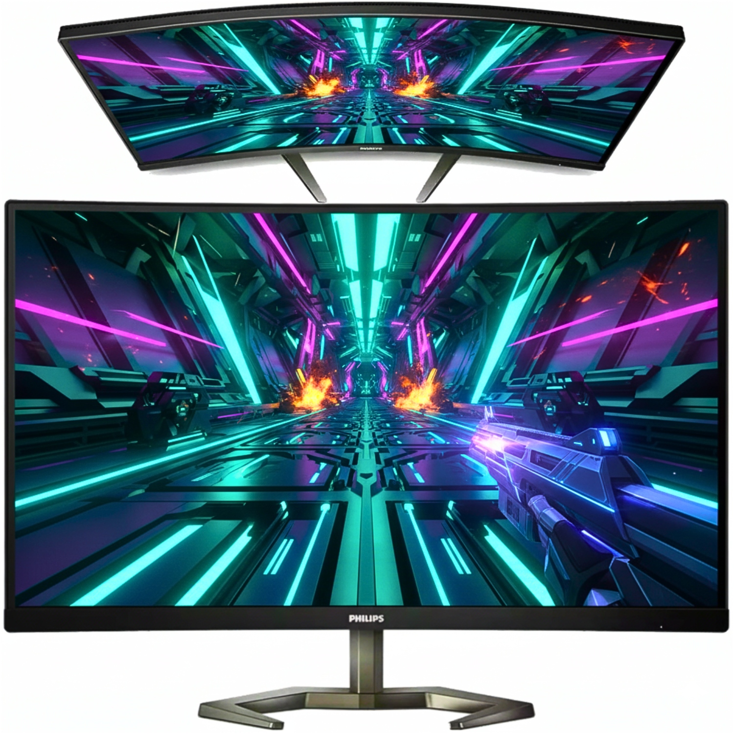 Herný monitor zakrivený 32 palcov Philips Qhd Va 165HZ Hdr Curved Hdmi