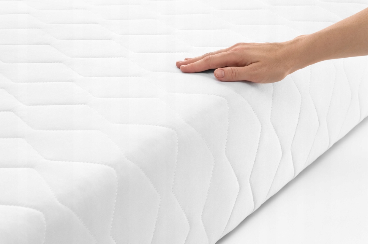 Materac kieszeniowy na sprężynach 90x200 cm Unit H3/H4 kokos 7 stref Stan opakowania oryginalne