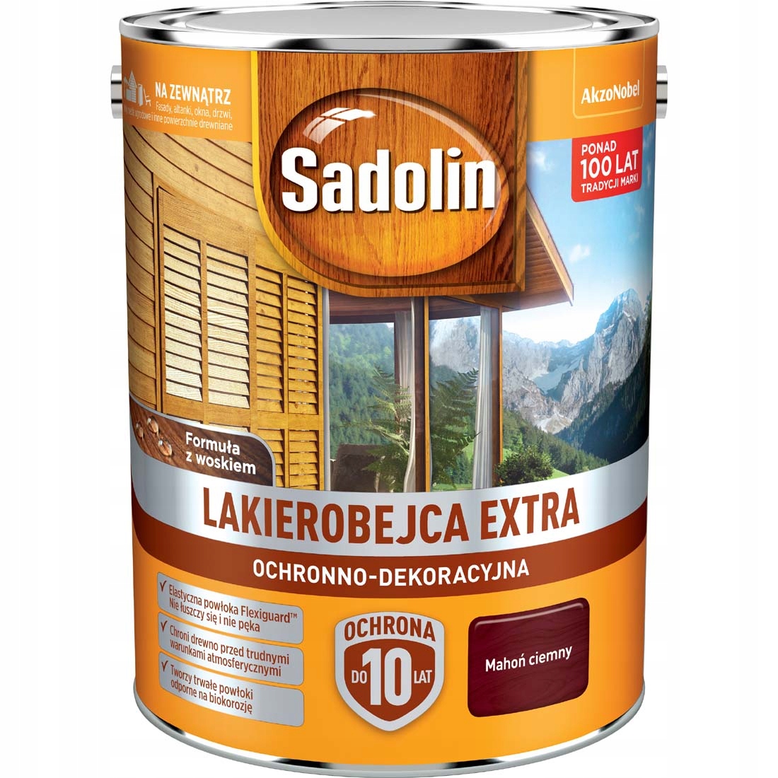 Sadolin extra mahoń ciemny 5l