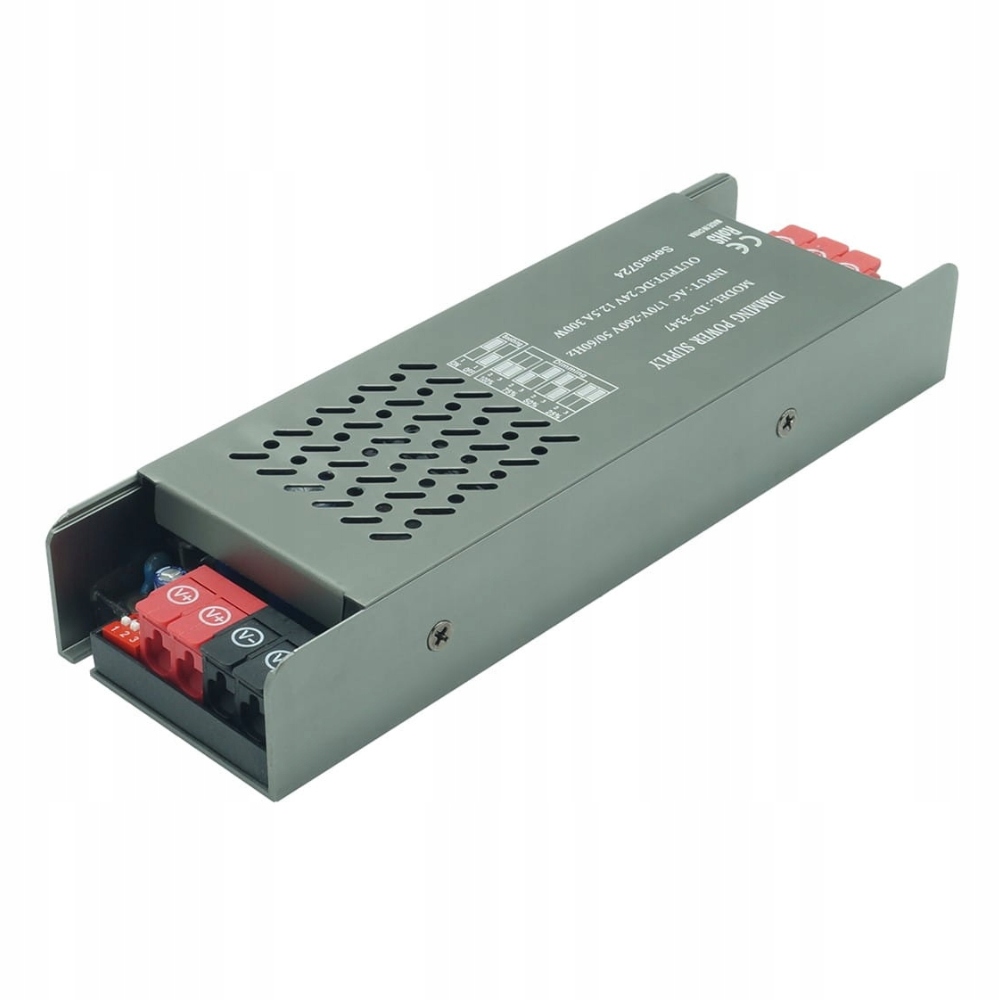 Zasilacz Ultra Slim Pro 300W 24V 12.5A Transformator Soft Start Konfiguracj