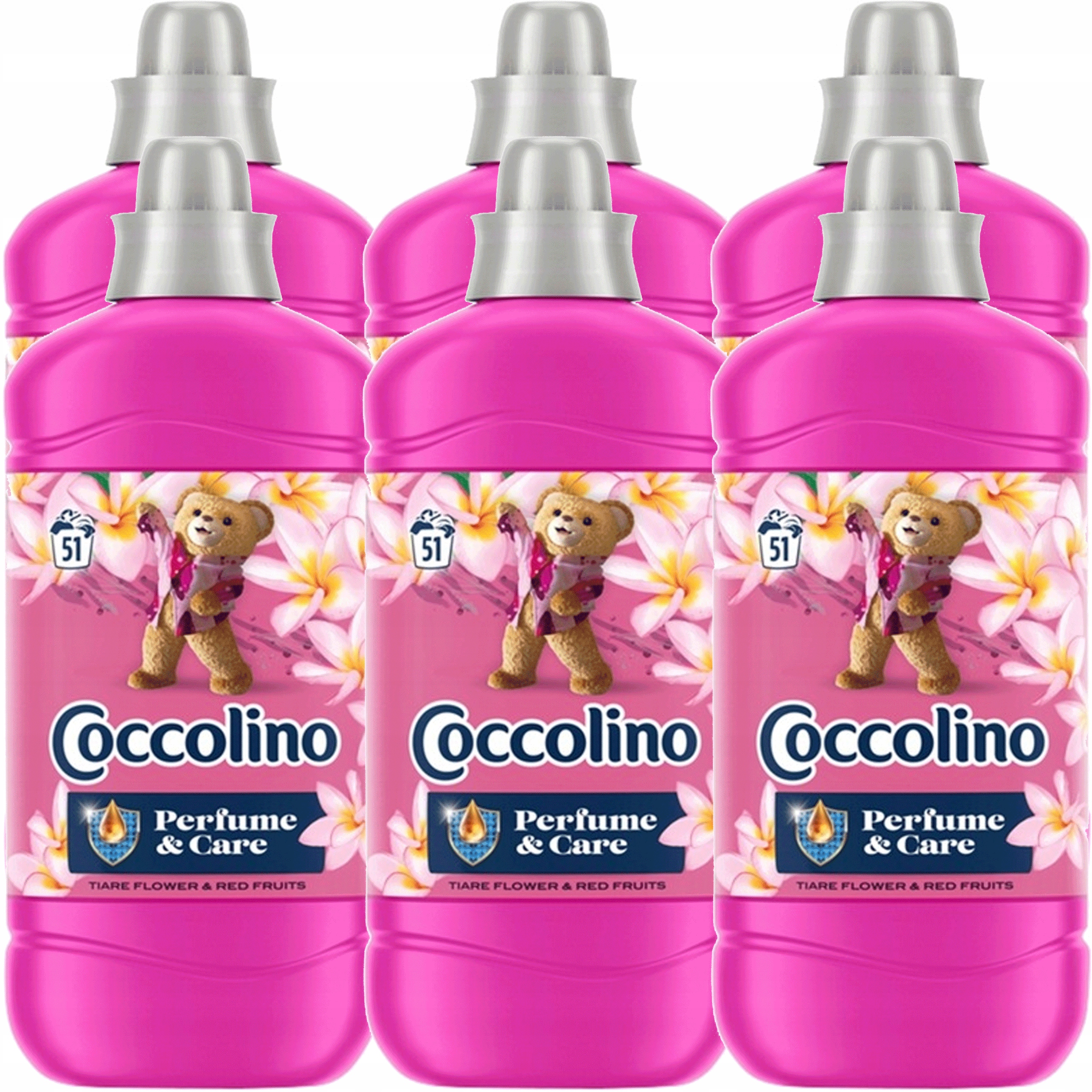 Levně tekutá aviváž Coccolino Creations Tiare Flowers Red Fruits 1,275L x6