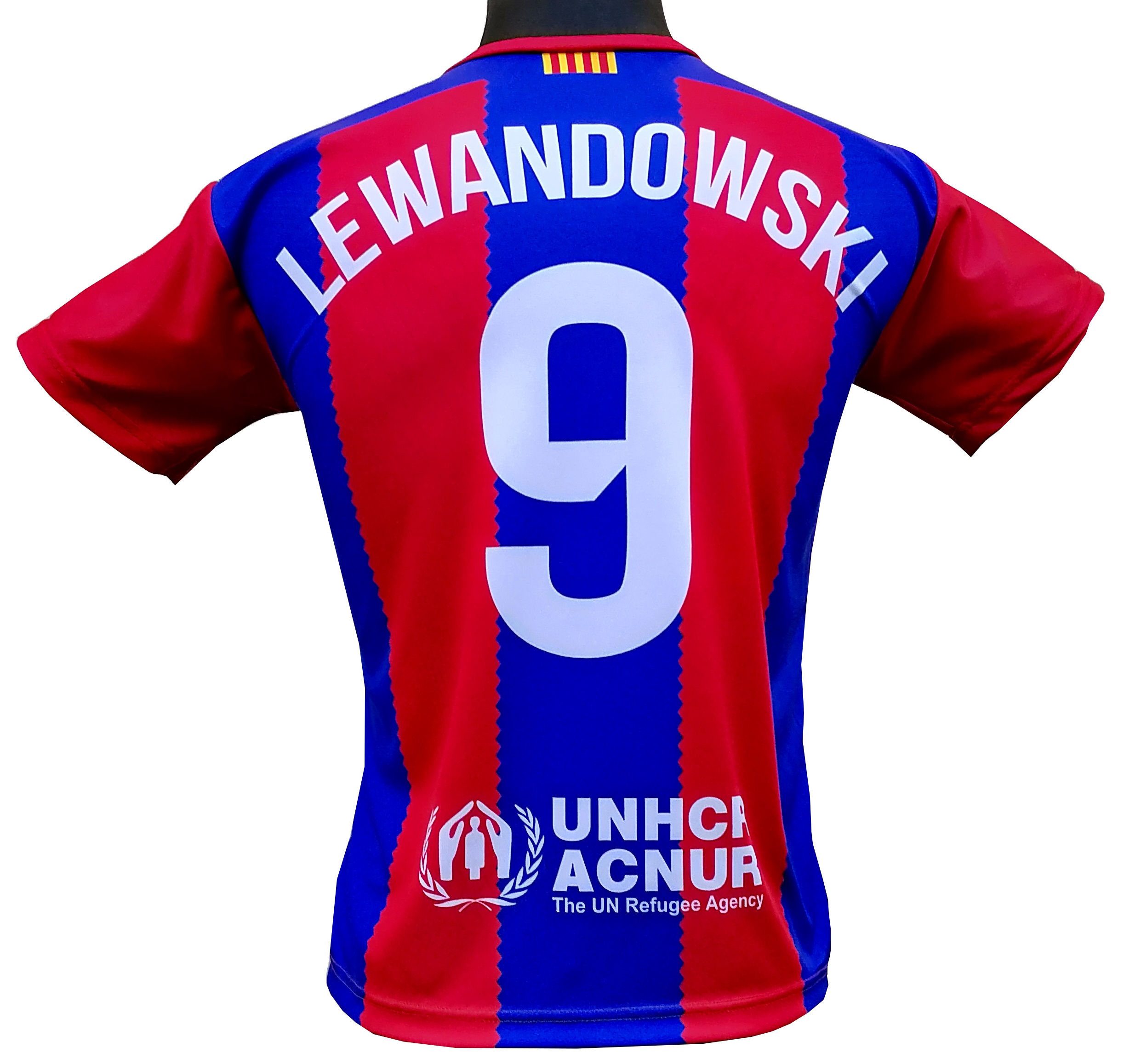 Koszulka piłkarska Lewandowski Barcelona :: 158 cm