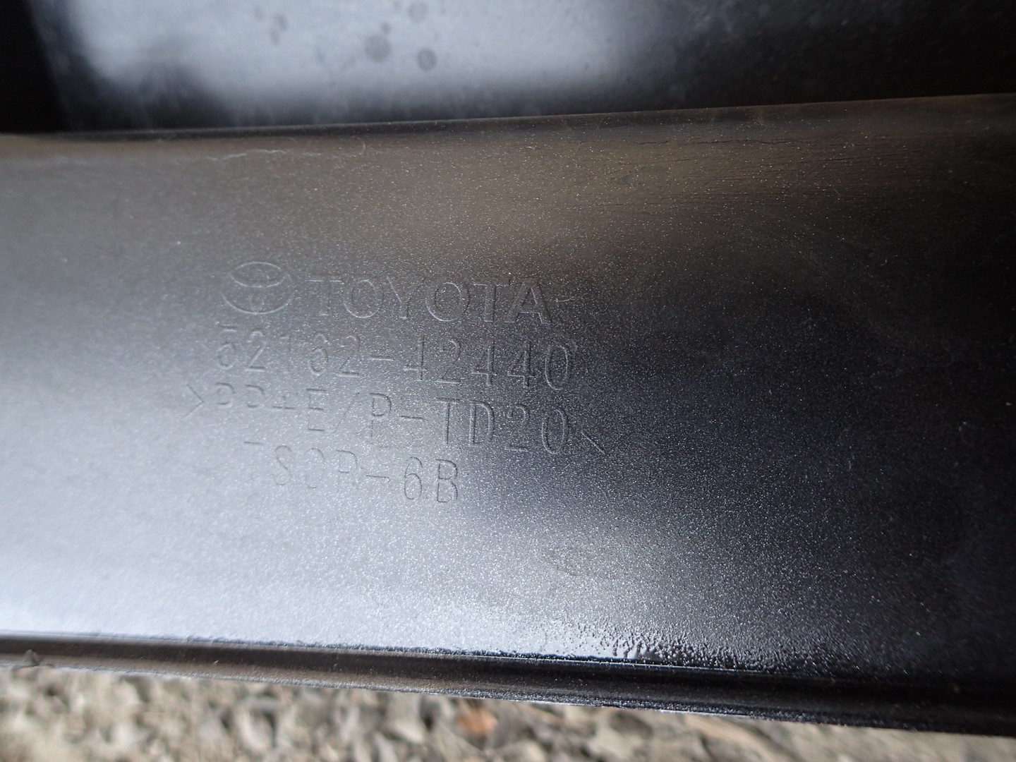 bumper corner left rear part rear TOYOTA RAV4 V 18