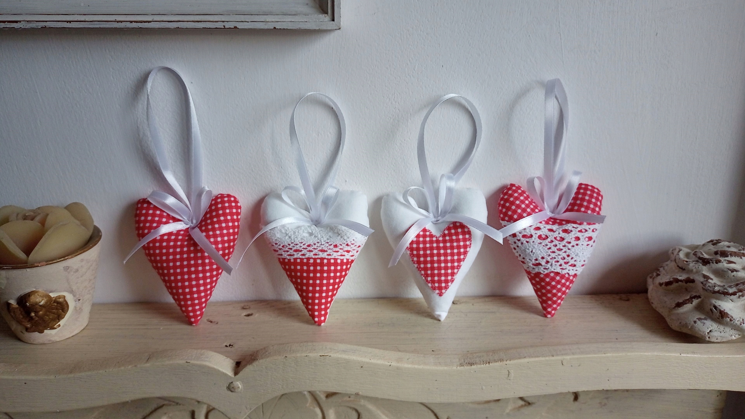 SERCA SERDUSZKA BAWEŁNA, ZAWIESZKI KOMPLET 4 szt. Kod producenta DEC