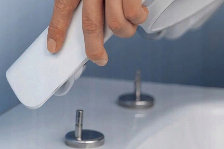 7w1 Zestaw podtynkowy WC Grohe + Miska WC Imprese LESNA + bateria bidetowa Szerokość stelaża 50 cm