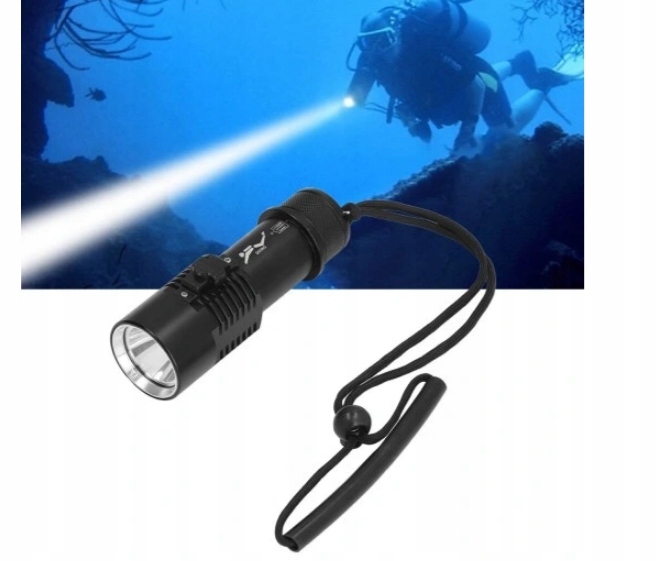LATARKA NURKOWA LED 5000lm LED P70 IPX8 Rodzaj brak informacji