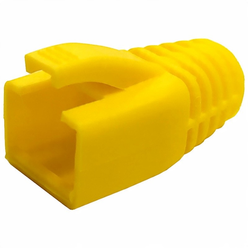

Osłonka osłonki na wtyk RJ45 kat6a 7 10szt żółta