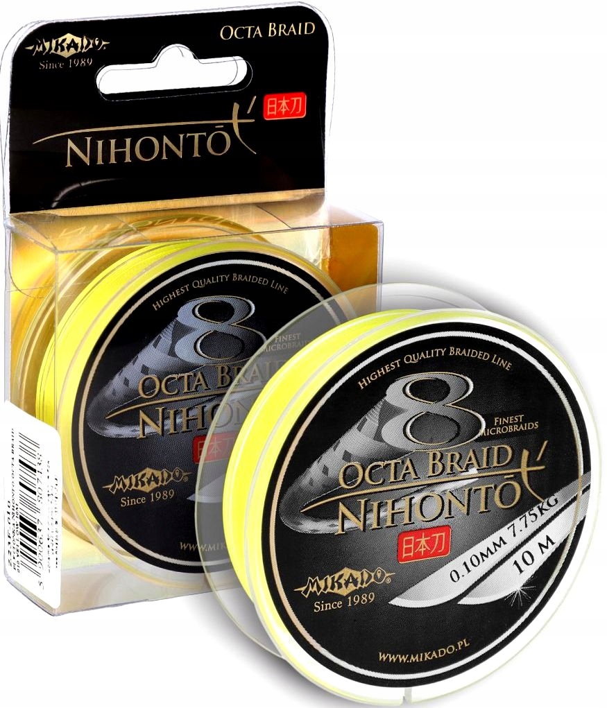 Plecionka Przyponowa Nihonto Octa 10m Fluo 0,16mm