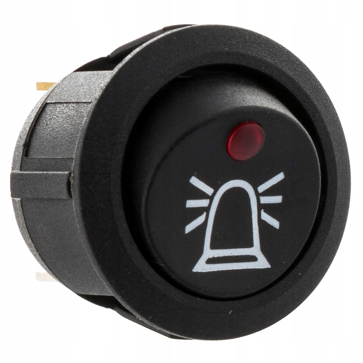 

Włącznik świateł ostrzegawczych 12V 20A 20mm Kogut