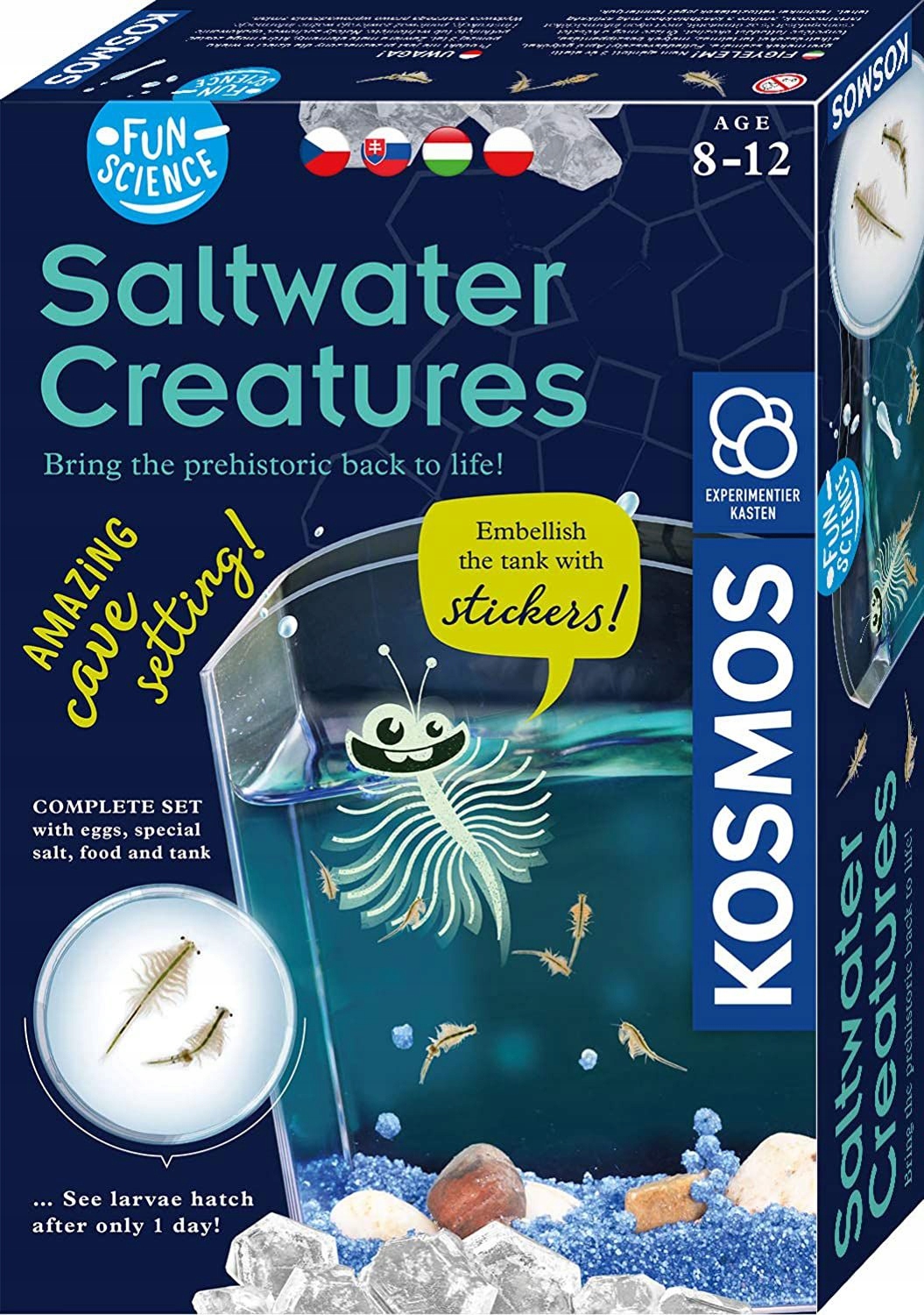 

Zestaw Fun Science Słonowodne Stwory